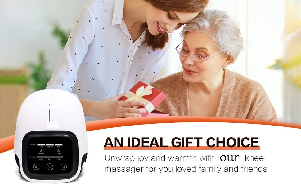 TheraKnee | Smart Knee Massager with Red Light Therapy, Heat & Vibration for Joint Pain Relief