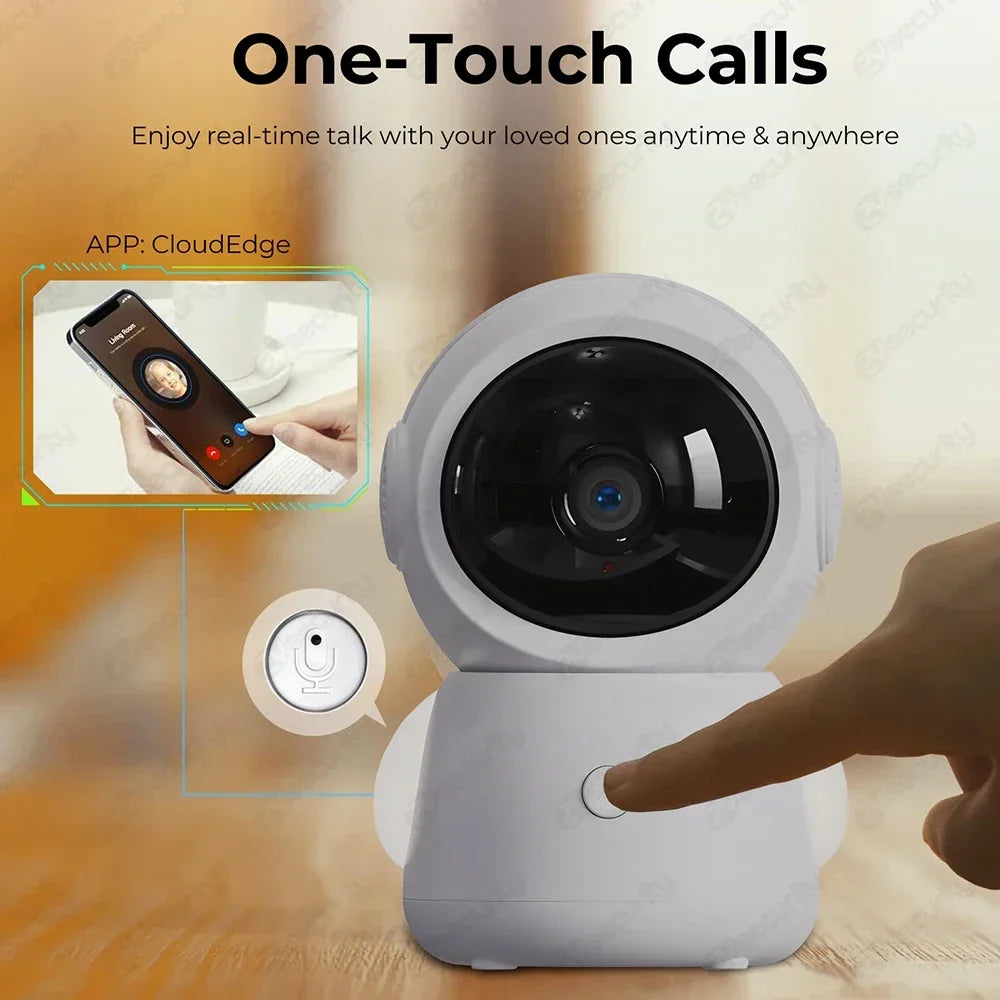 Smart Auto-Track 3MP Baby Monitor (Dual Camera)