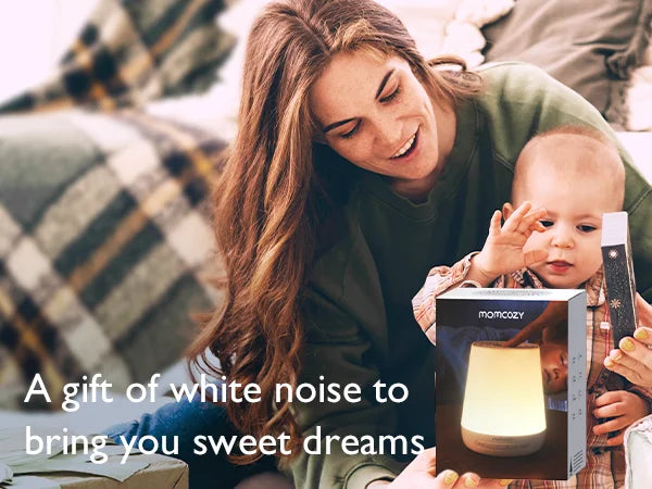 Momcozy Smart Sound Sleep Machine with Night Light