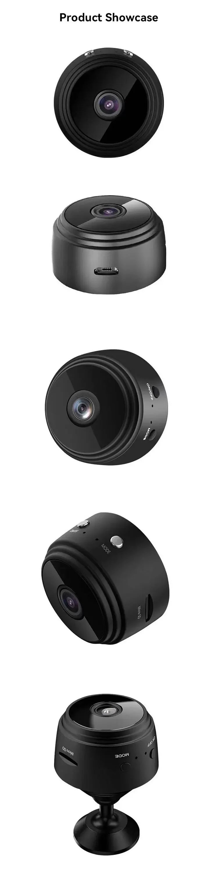 A9 Mini HD WiFi Security Camera