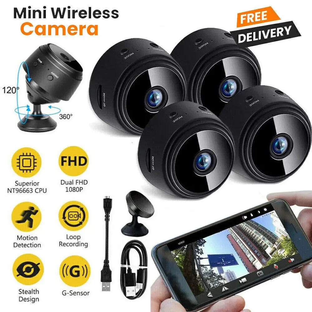 A9 Mini HD WiFi Security Camera