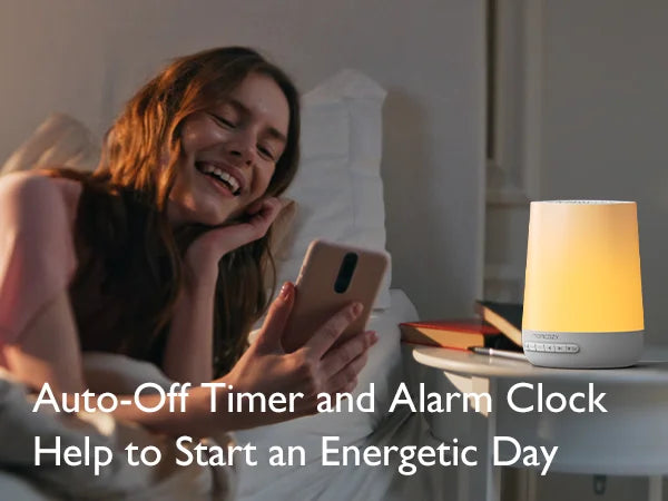 Momcozy Smart Sound Sleep Machine with Night Light