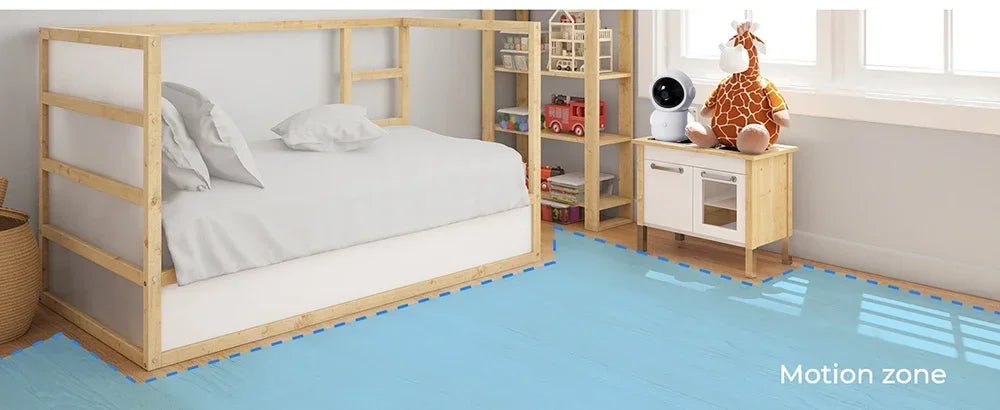 Smart Auto-Track 3MP Baby Monitor (Dual Camera)