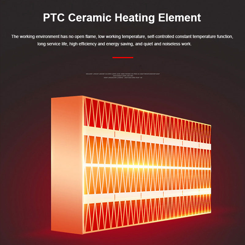 🔥 The Instant Warmth Hero: Personal Plug-in Heater with Remote