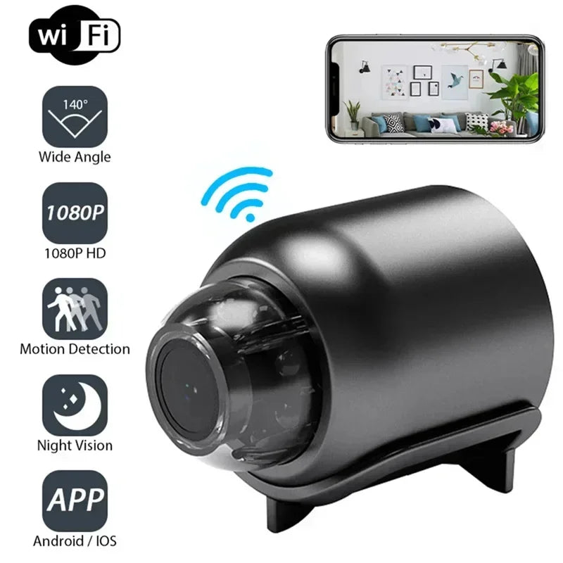 X5 Mini 1080P WiFi Security Camera with Smart Motion Detection