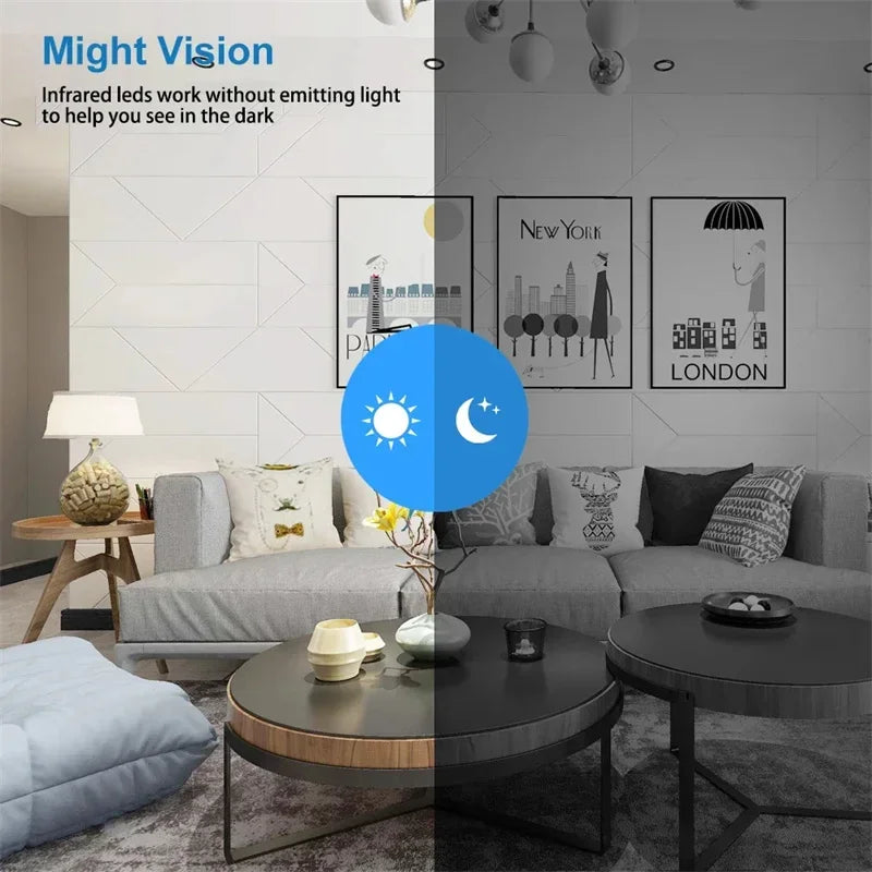 X5 Mini 1080P WiFi Security Camera with Smart Motion Detection