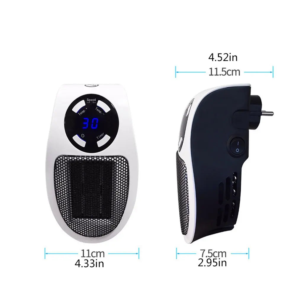 🔥 The Instant Warmth Hero: Personal Plug-in Heater with Remote