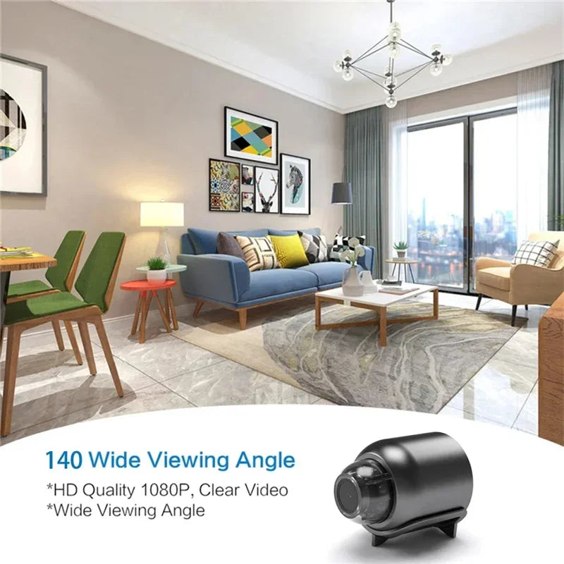 X5 Mini 1080P WiFi Security Camera with Smart Motion Detection