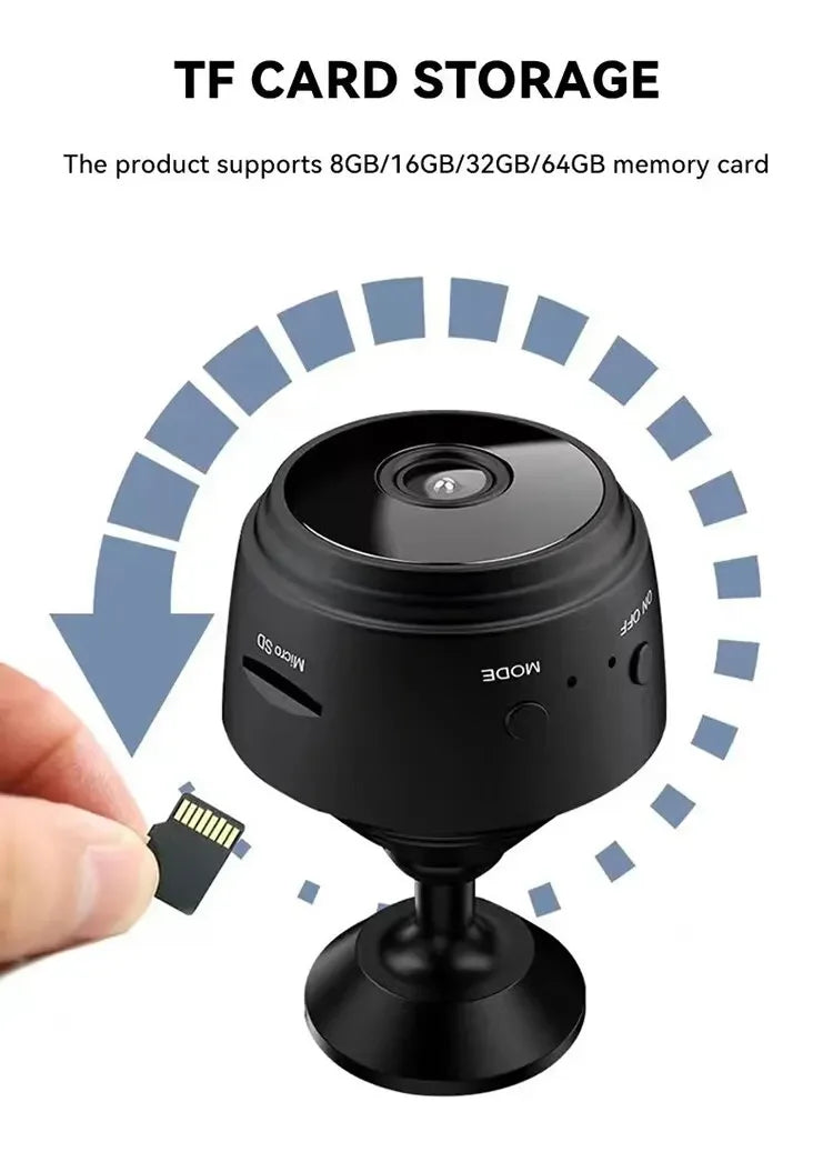 A9 Mini HD WiFi Security Camera