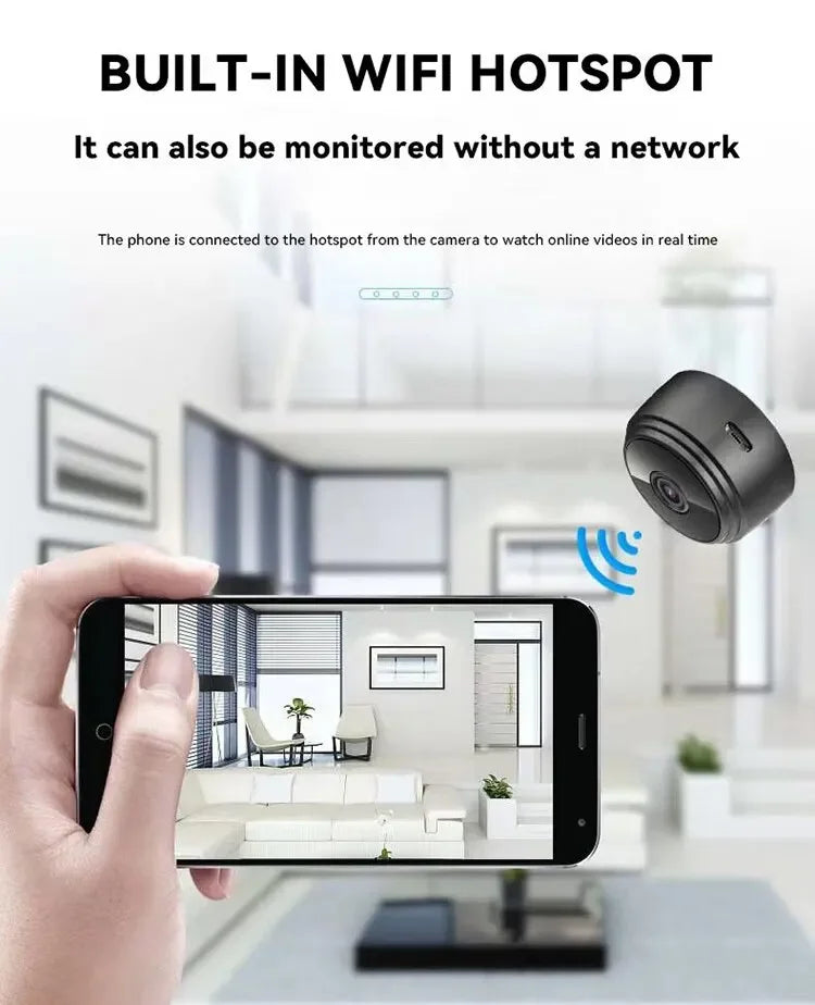 A9 Mini HD WiFi Security Camera